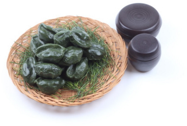 쑥왕송편 왕송편 쑥송편 선물용 추석선물 아침식사용 간식용 손으로 직접 빚은 당진 민속떡집 잇담, 40개