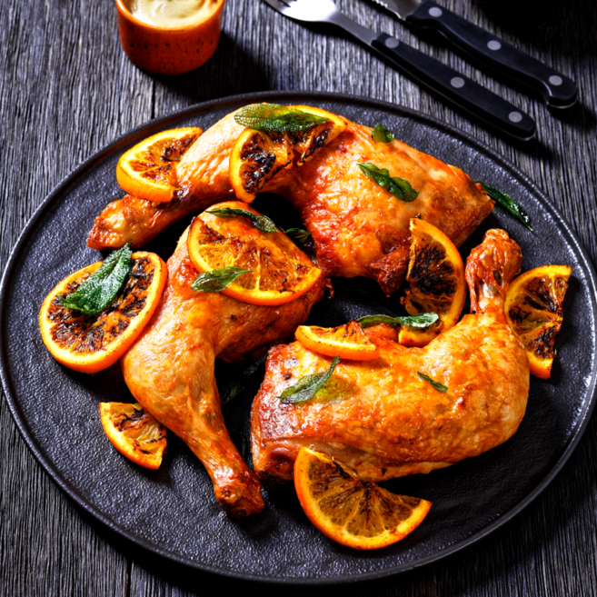 압도적인 크기 자이언트 통 닭다리, 1개, 1.3kg