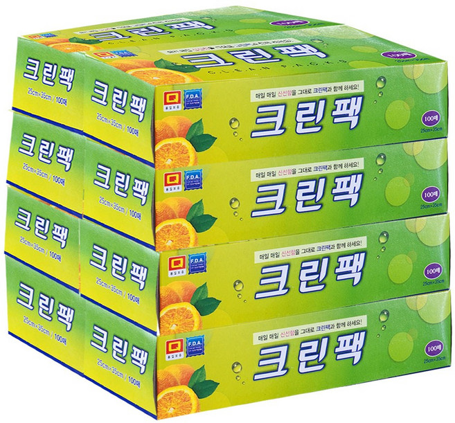 모두사 남영 위생백 25cm X 35cm 100매 중형 8개입, 중(M), 8개, 100개입