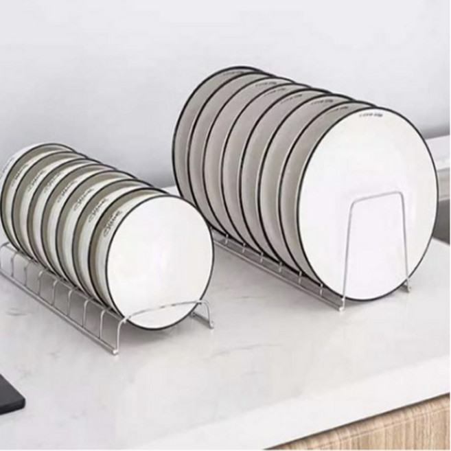 올스텐 다용도 주방 그릇 접시 꽂이 + 접시 정리대 세트, 1세트