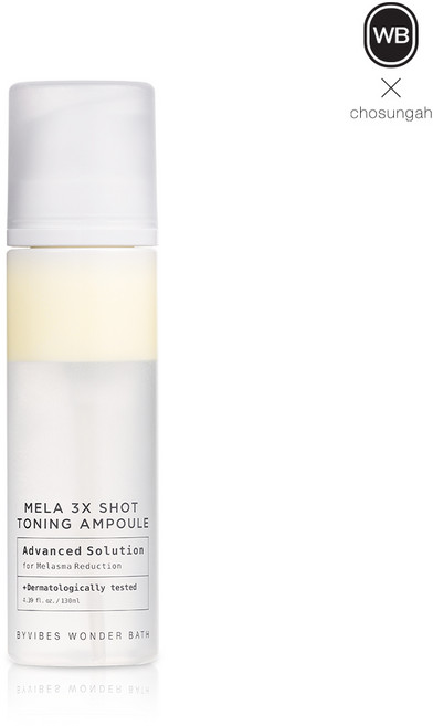 원더바스 멜라 3엑스 샷 토닝 앰플, 130ml, 1개