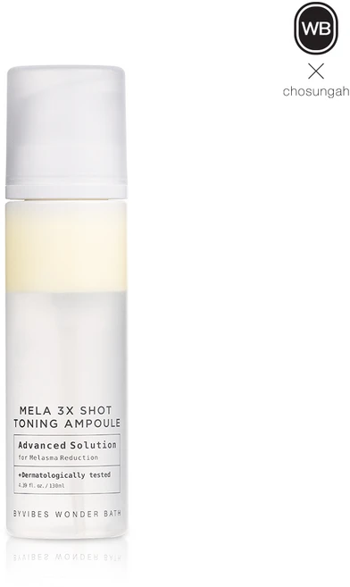 원더바스 멜라 3엑스 샷 토닝 앰플, 130ml, 2개 - 쿠팡