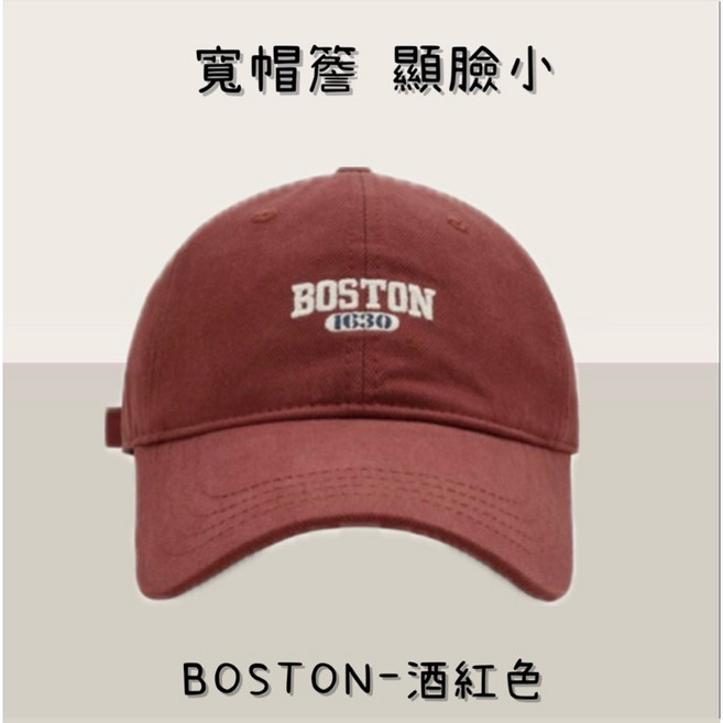 韓國復古刺繡棒球帽 老帽字母鴨舌帽 經典美式軟頂遮陽帽