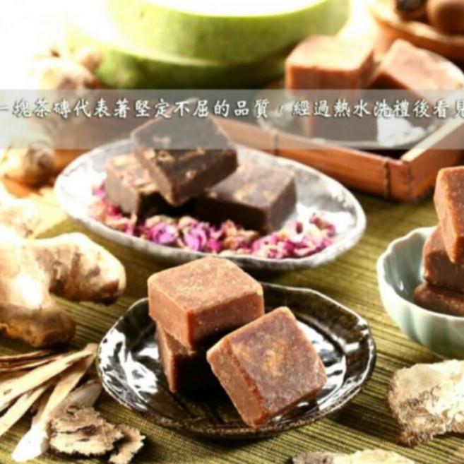 玫瑰四物黑糖磚, 1個, 桂圓紅棗薑12塊入