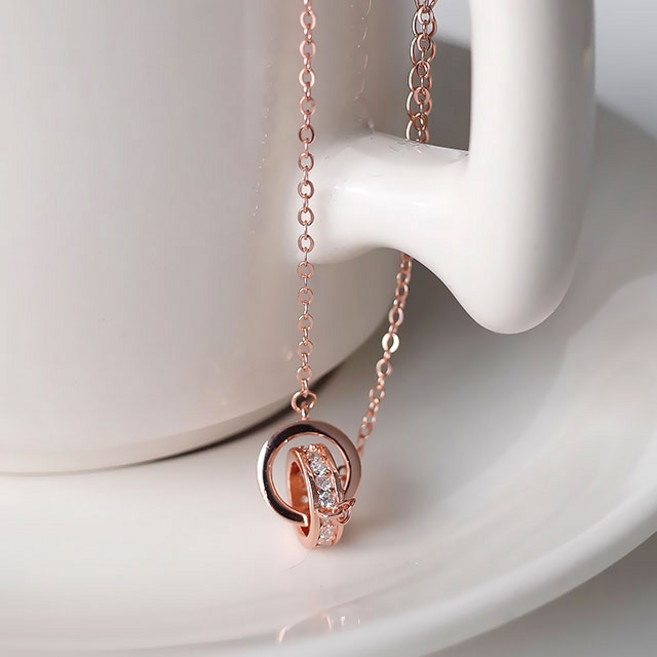 [Bahn 실버925] 다임 더블링 팔찌