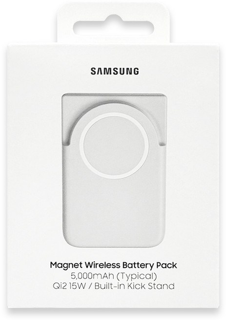 삼성 정품 맥세이프 마그넷 무선 충전 배터리 5000mAh EB-U2500, 그레이, (EB-U2500XJEGKR)