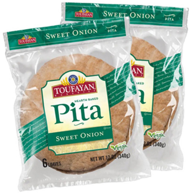 투파얀 피타브레드 스위트어니언 6개입 340g 2개, 12개, 56g