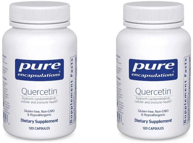 Pure Encapsulations 케르세틴 120정 2팩, 2개 - 쿠팡