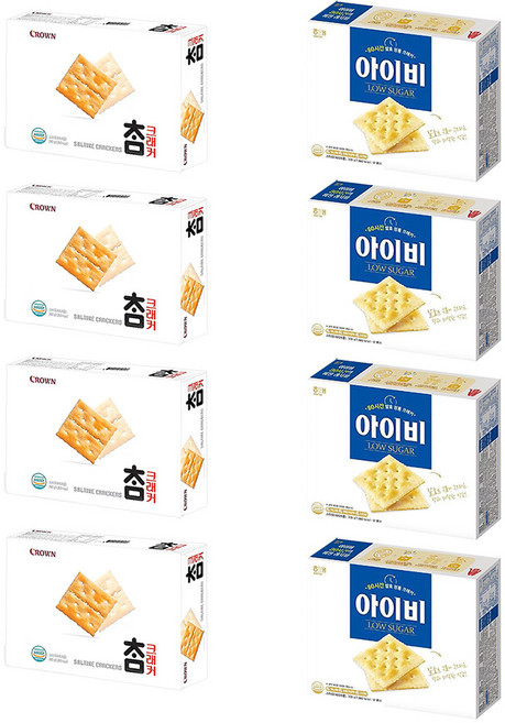 참크래커 280g + 아이비 309g, 589g, 4세트