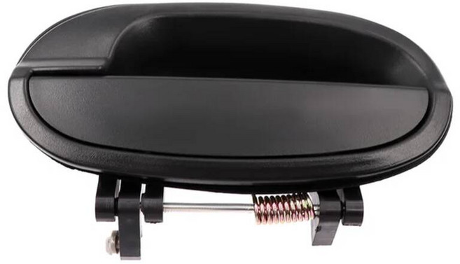 도어 캐치 문 손잡이 호환 외캐치 커버 4/96601472 PCS 자동차 세트 쉐보레 SPARK DAEWOO MATIZ OEM 외부 도어핸들 96601473 96601474 9, REAR LEFT