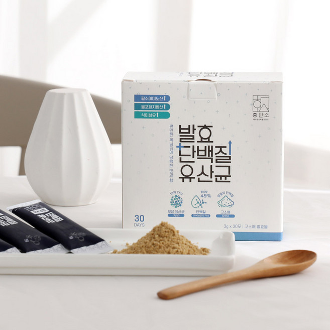 발효 단백질 유산균_고소애 발효, 1개