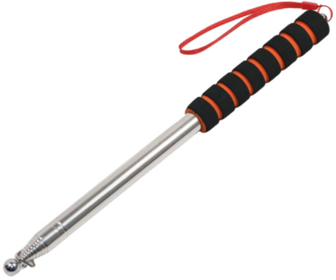 휴대용 안테나형 깃봉 대형 2.5M 인솔 가이드 깃발, 혼합색상, 1개