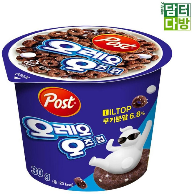마켓마고Z 포스트 오레오오즈 컵 30g X 12개 동서식품