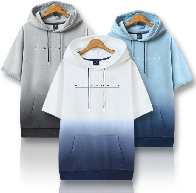 하트비트 쿨렌시 반팔 후드티 오버핏 티셔츠 [국내생산]