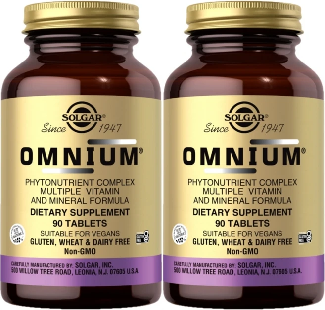 솔가 옴니엄, 2팩, 90정 - 쿠팡