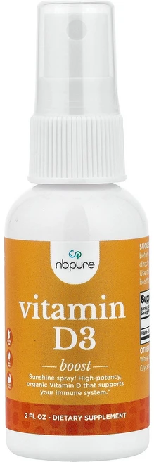 엔비퓨어 NB Pure 비타민D3 스프레이 2fl oz121621원산지:기타, 1개 - 쿠팡