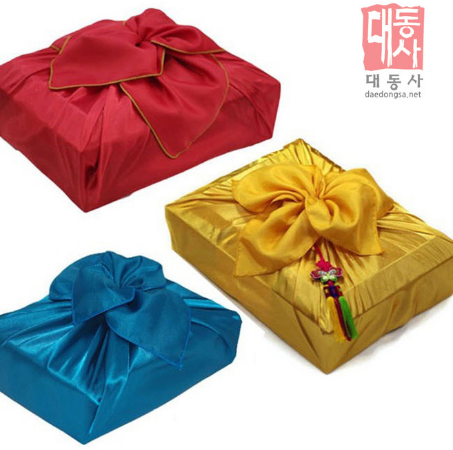 대동사 공단보자기 황금보자기 선물포장 보자기 과일보자기, 미니55-황금