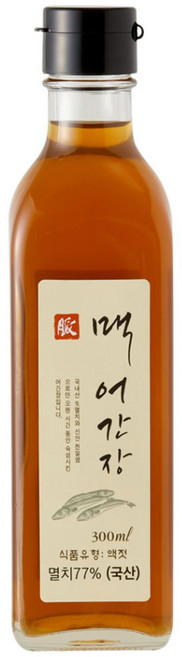 [전통식품] 한국맥꾸룸 맥어간장 300ml 국산 멸치 77% 사용, 1개