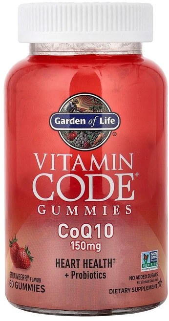 가든오브라이프 Vitamin Code 구미젤리 CoQ10 딸기 150mg 구미젤리 60개, 1개, 60정 - 쿠팡