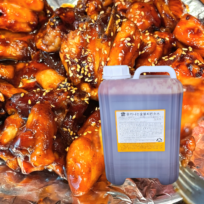 모두닭집 윤기나는숯불치킨소스 10KG 숯불바베큐소스, 1개, 10L
