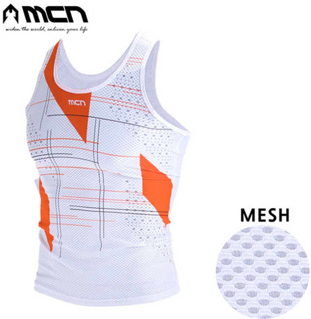 MCN K매쉬 민소매이너웨어 매트릭스 자전거이너웨어