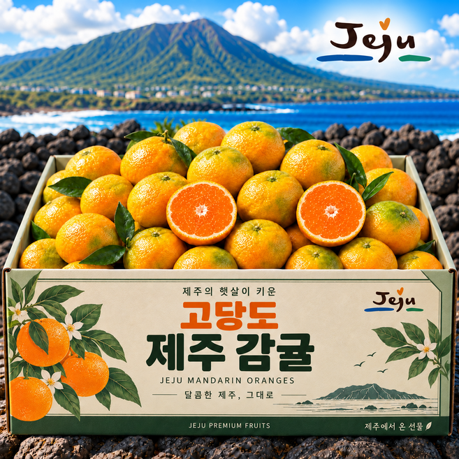 [하루50박스] 고당도 햇 제주감귤, 1박스, 10kg