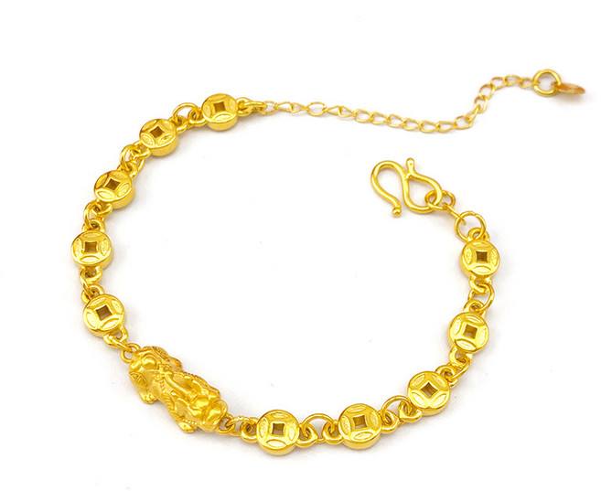 GShuang 비휴팔찌 도금 사업운 재물운 행운 소원팔찌