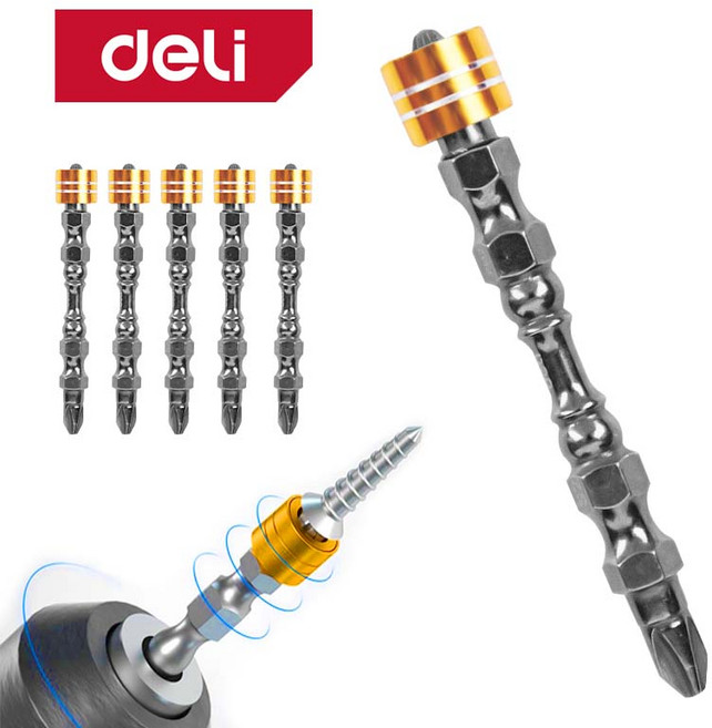 델리툴즈 자석링 토션 비트 65mm (EDL255065), 1개