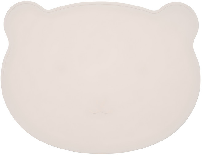 아띠홈 곰돌이 실리콘 테이블매트, 크림, 1인(36cm x 28cm x 1.6mm), 1개