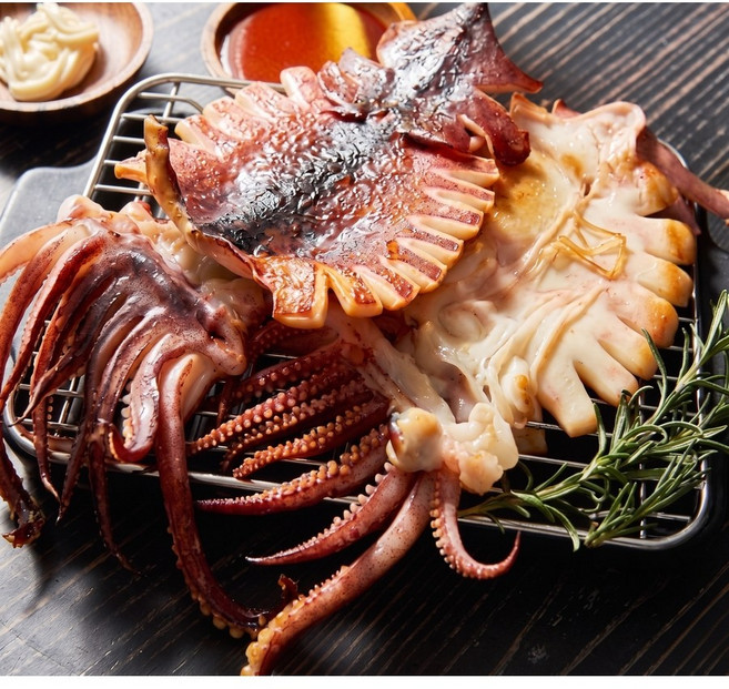 본연채 구룡포 산지직송 피데기 반건조오징어, 1개, 5미 (350g)