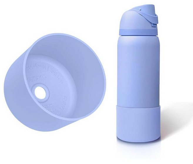 Silicone Boot for Owala FreeSip 32 Oz Higher Water Bottle Scratch-Resistant Bottom Sleeve Protec, Out of the Blue
