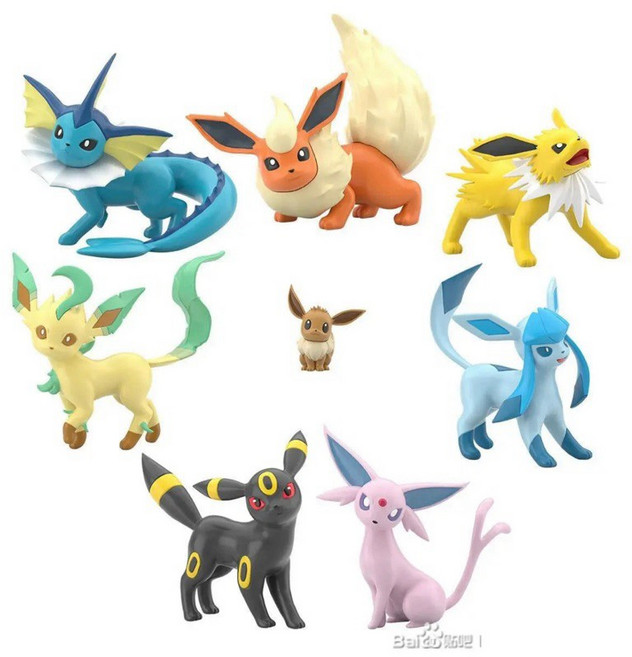 萬代 Scale World 伊布家族 8款 模型公仔, 1個