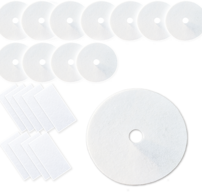 세계필터 호환 미니건조기필터 세트, 21세트, 둥근배기필터+사각흡기필터