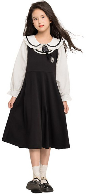 삐삐네옷가게 주니어 여아 키즈 엘라 블라우스 스커트 원피스