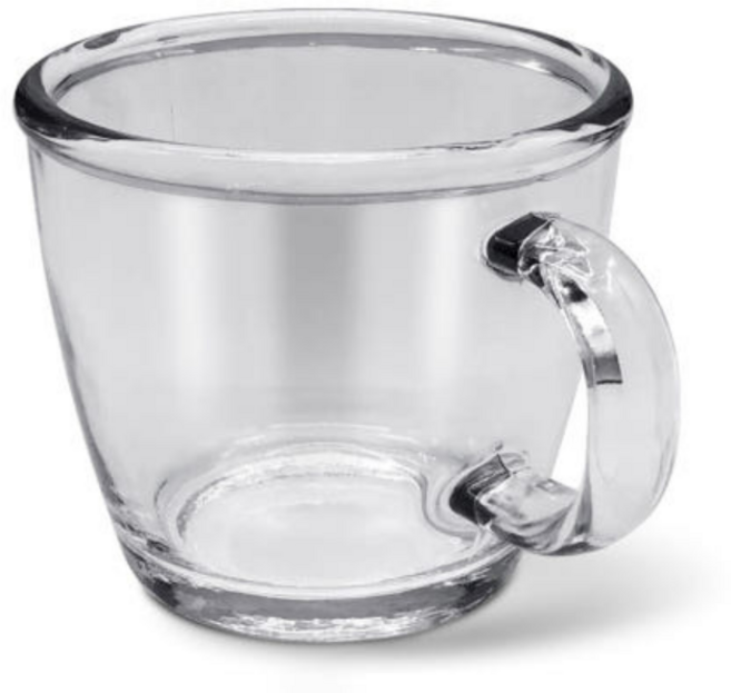 글라스락 퓨전 미니컵 240ml, clear, 20개