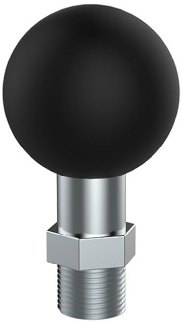 라이더굿즈 램마운트 SP커넥트 호환 SMNU 라이더굿즈 고프로 액션캠 핸드폰 M10 1인치 볼베이스 핸들바 클램프 볼트 마운트 단품, M10클램프 볼트 마운트