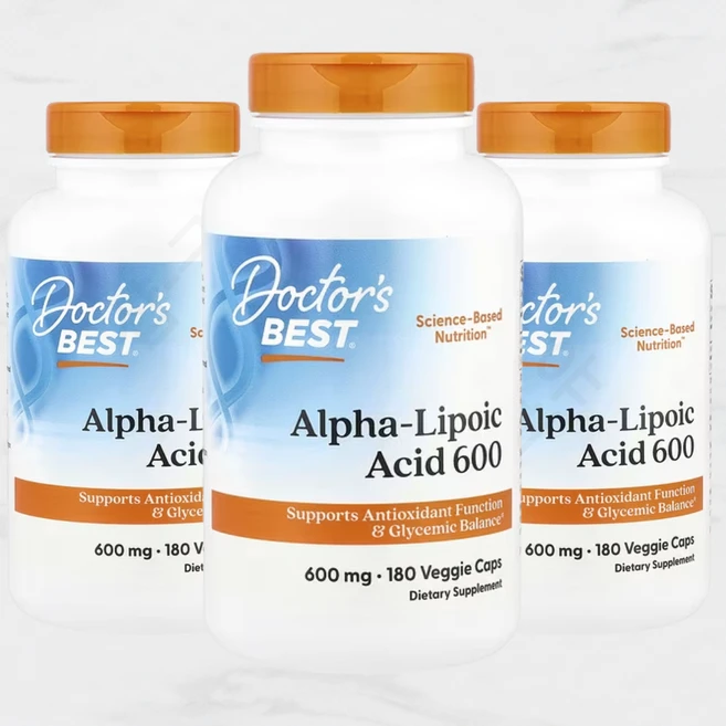 닥터 알파리포산 600mg, 3개, 180정 - 쿠팡