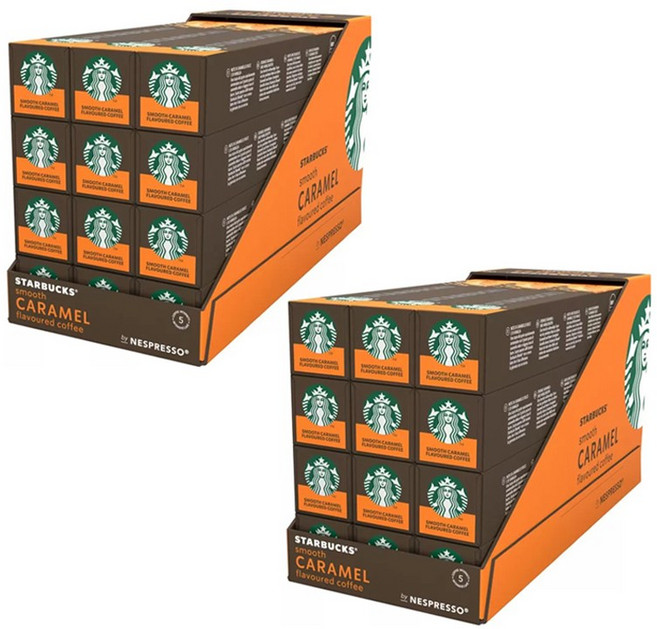 STARBUCKS 星巴克 Nespresso焦糖風味咖啡膠囊, 24盒, 10個, 5.3g