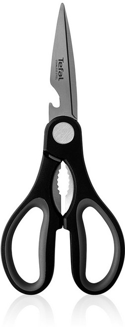 테팔 컴포트 가위 주방가위, 1개, 블랙