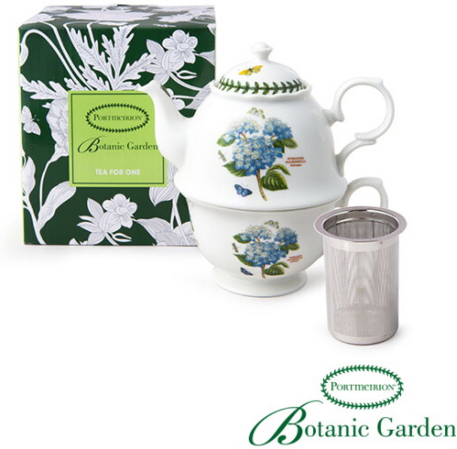 [포트메리온] 티포원 위드 인퓨저 0.35L(BG), 무늬:썬플라워, 1개, 상세 설명 참조