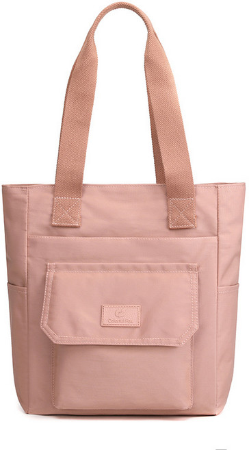 후후형제상회 가벼운 나일론 멀티포켓 숄더백