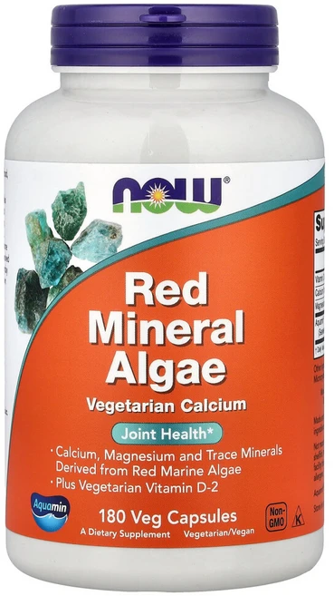 나우푸드 레드 미네랄 앨지 베지 캡슐, 180정, 1개 - 쿠팡