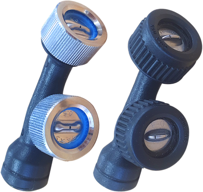 삼성농기계 국산 농약 안개노즐 2구 농약분무기호스 약대 노즐 분무기호스, 안개노즐 블랙, 1개, 블랙