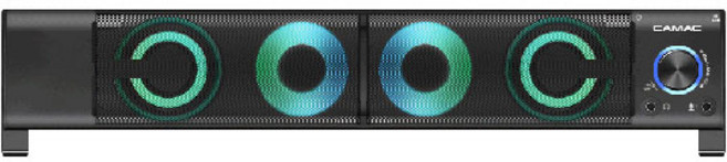 CAMAC CMK-575 RGB 블루투스 USB 사운드바 스피커
