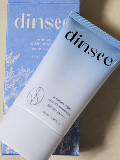[딘시] 프리미엄 비건 액티비티 선크림 50ml SPF50+ 워터프루프 데일리, [딘시] 프리미엄 비건 액티비티 선크림 50ml SPF