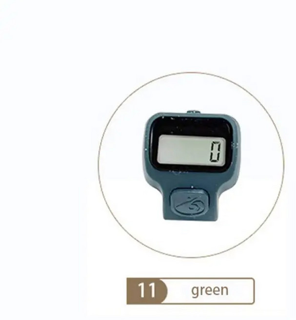 나침반 핑거 카운터 타스비 비드 디지털 LED 전자 핸드헬드 탈리 클리커 DS AA DS-2Y, 1개, A11