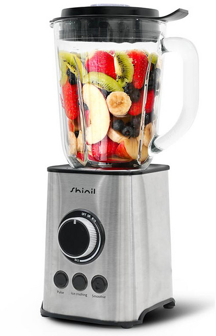 신일 유리믹서기 1.5L 얼음 가정용 미니 블랜더 소형믹서기, SMX-SH350