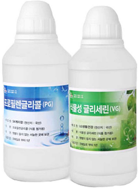생활in 식물성글리세린 1400 g + 프로필렌글리콜 1100g 세트, 1개
