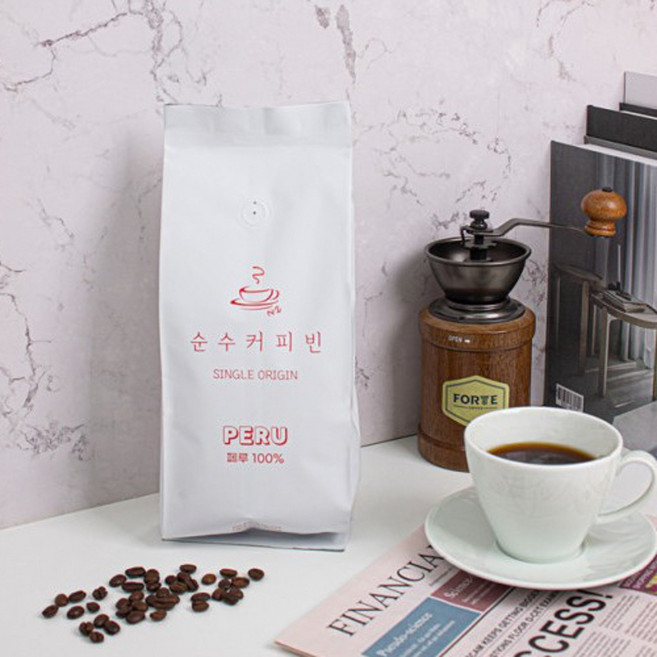 싱글 오리진 파푸아뉴기니 마라와카 블루마운틴 원두커피, 홀빈(분쇄안함), 500g, 1개