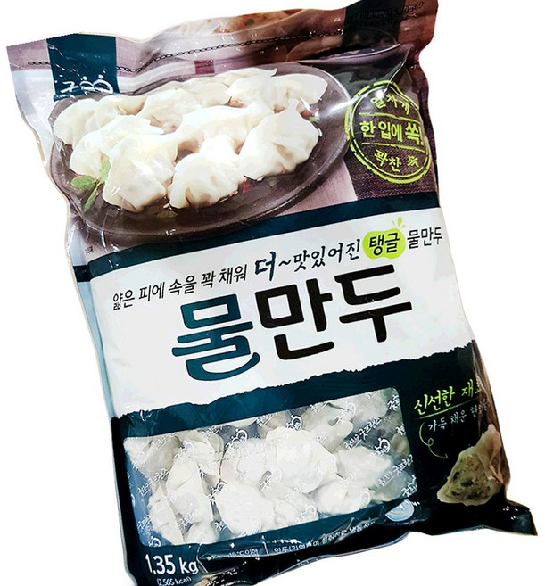 굿프랜즈 물만두 냉동 1.35K 6개 왕만두